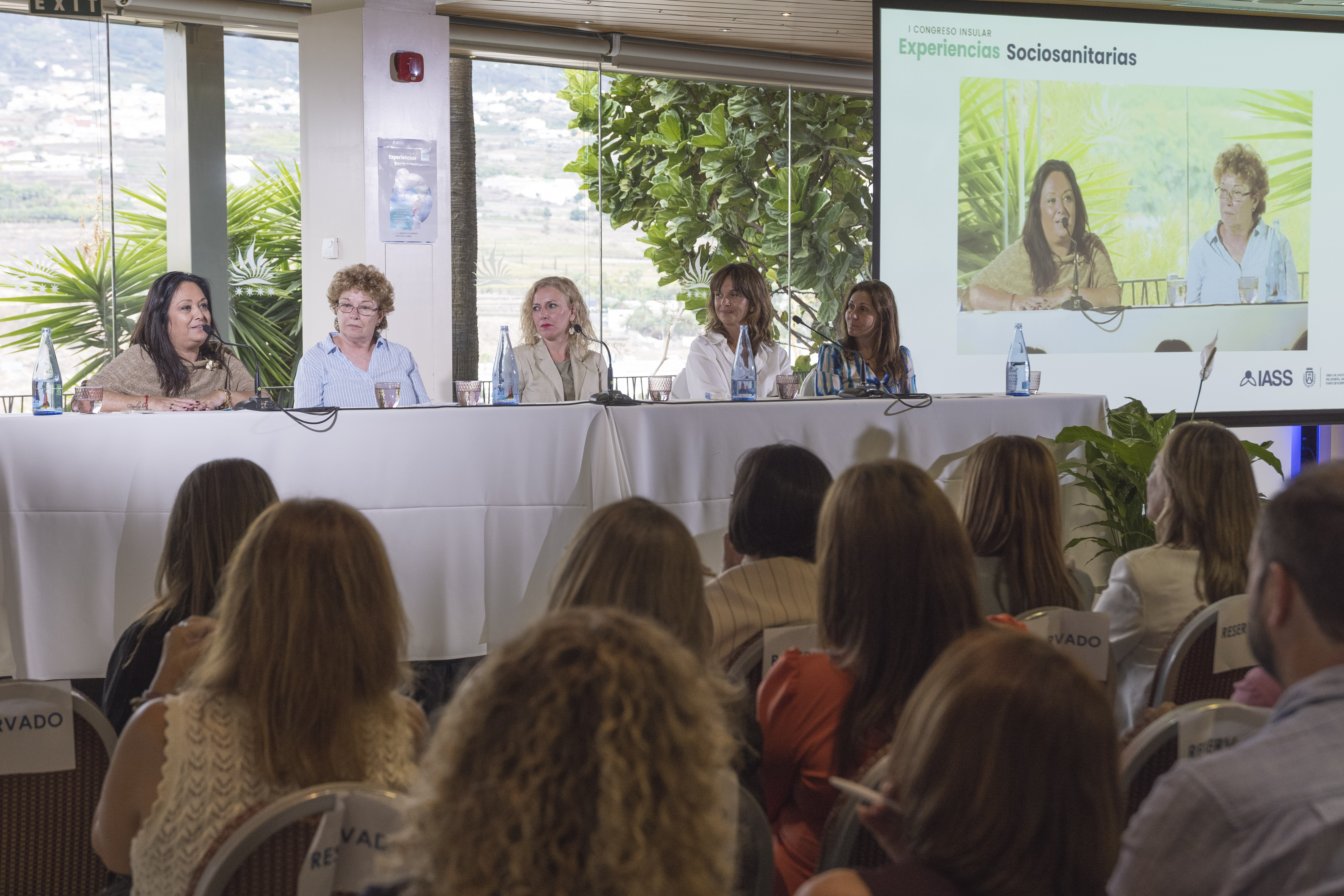 Mesa de experiencias de personas usuarias del Congreso IASS