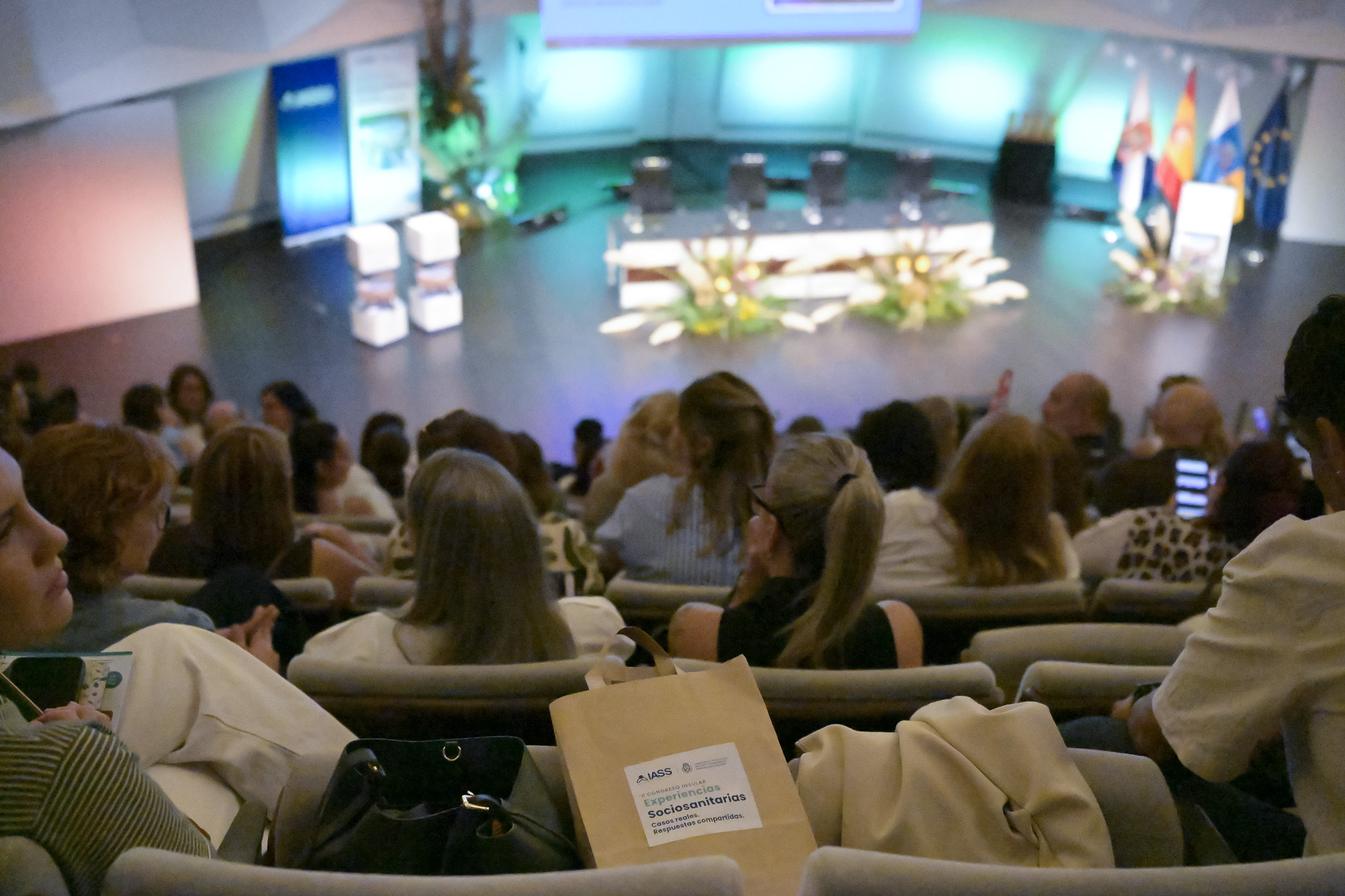 Auditorio Adán Martín lleno de asistentes