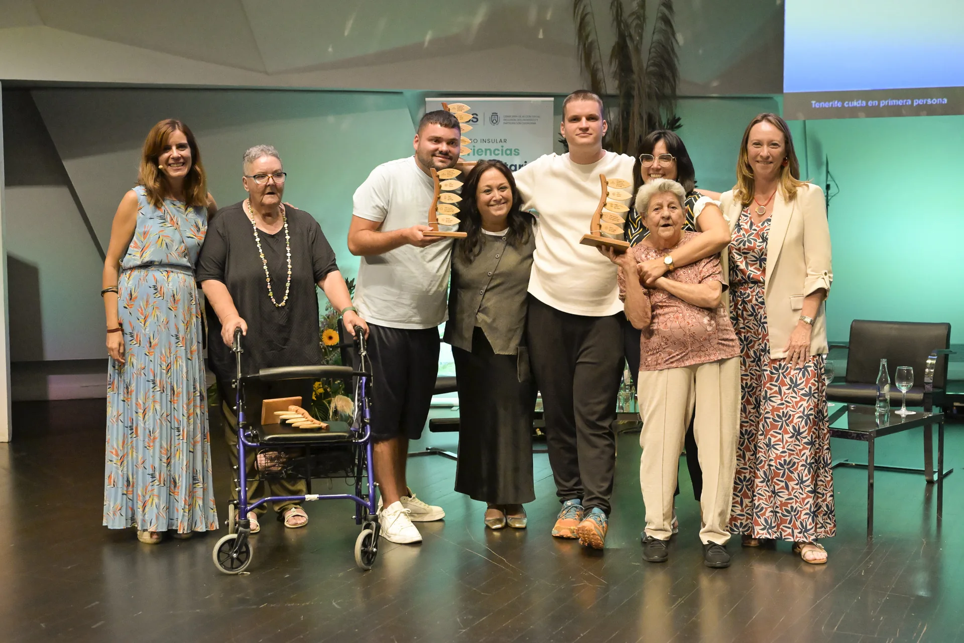 Participantes y profesionales del II Congreso de Experiencias Sociosanitarias