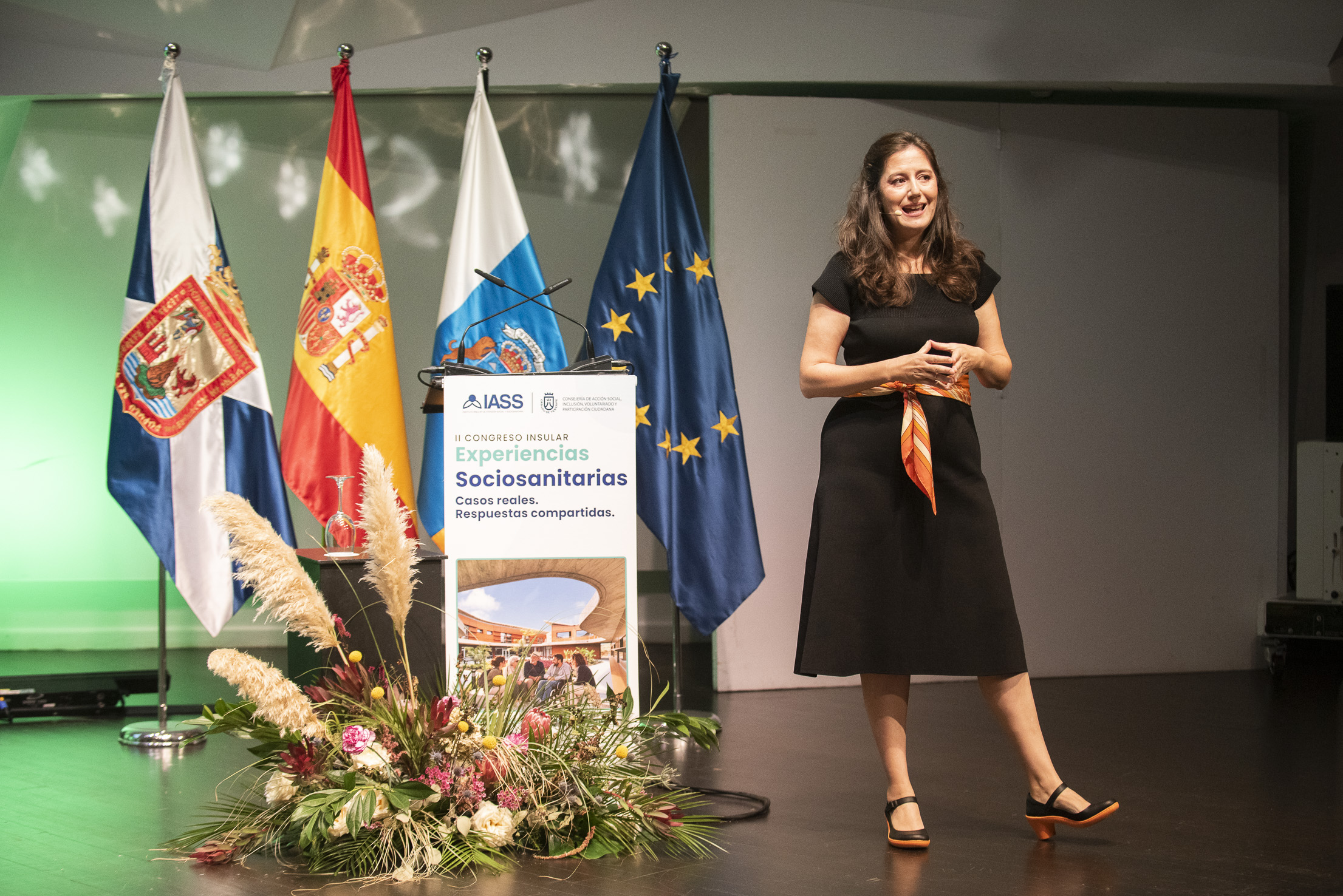 Ponente durante una sesión del programa