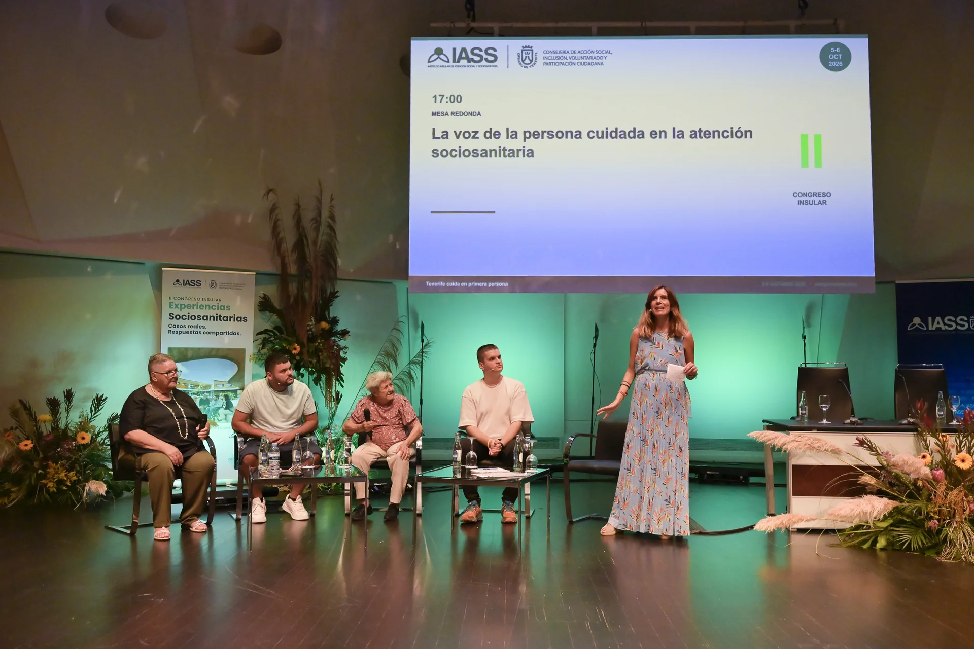Mesa de experiencias con personas usuarias